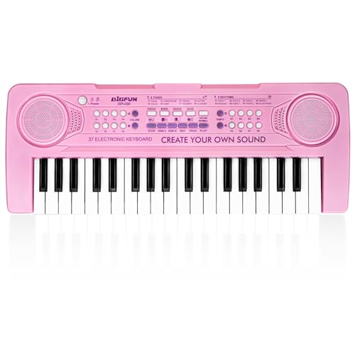 Raimy Keyboard Piano for Kids, 37 Keys Portable Keyboard Piano
