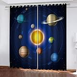 pokemon sole e luna 【Multifunzione】Tenda oscurante camera da letto blocca il 90% della luce solare e dei raggi UV senza fodera grazie alla tecnologia a tripla trama. Riduzione del rumore per la privacy e il sonno indisturbato. Può isolare efficacemente in estate e resistere all'intrusione di vento freddo e aria in inverno. Stai al caldo, risparmia energia e denaro.