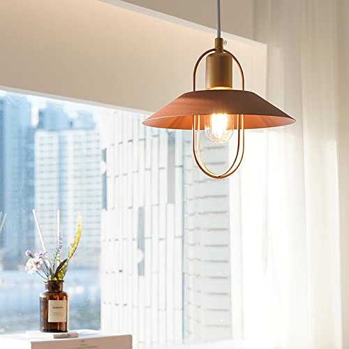 Cage à hauteur réglable pour lustre moderne en métal coloré