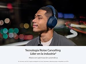 Sony WH-1000XM5 Noise Canceling Wireless Headphones - 30hr Battery Life - Over-Ear Style - Optimized for Alexa and Google Assistant - Built-in mic for Calls (Blue) -(Renewed) — photo 4 of 6