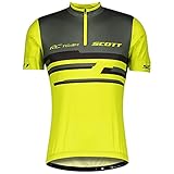 Scott RC Team 20 Fahrrad Trikot kurz gelb/schwarz 2021: Größe: M (46/48)