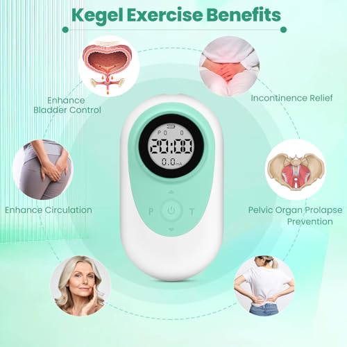 Image of Incontinence Treatment Device, Pelvic Floor Exercise Devices for Women, Pelvic Floor Trainer&Kegel Exerciser for Postpartum Recovery and Pelvic Floor Stimulator for Bladder Control