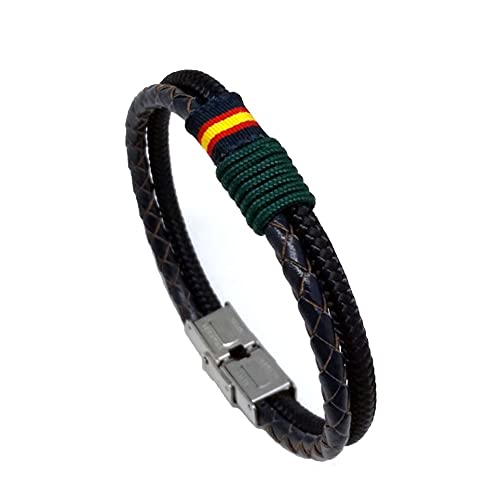 PULSERA NAUTILUS ESPAÑA - REGALO PULSERA DE ESPAÑA (XL, Verde)