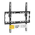 LionBeam­™ Heavy Duty Wall TV Mount 32" - 70" Screens Holds Up to 100lbs Max Vesa 400 x 400 Monitor Wall Mount TVs Mounting Bracket 0-8° Anti-Glare Tilting Low Profile TVs Wall Mount