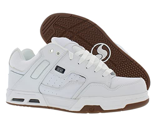 Dvs Mens Enduro Heir Skate Shoe, White Gum Nubuck, 7.5 Us #TOP3