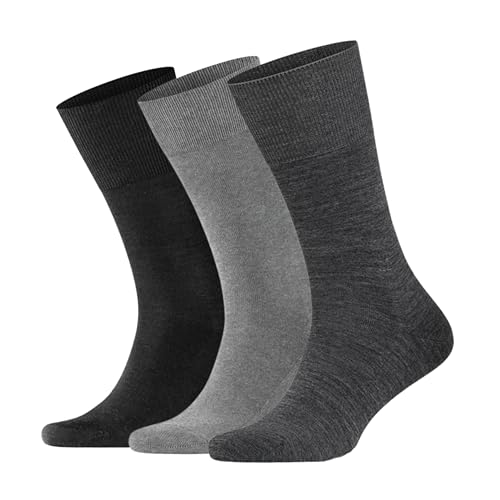 KNETLI Men's Dress Socks, Crew Socks, Super Soft, Multi Color Options Size 6-9,10-13, 14-16 3 & 6 Pair Pack