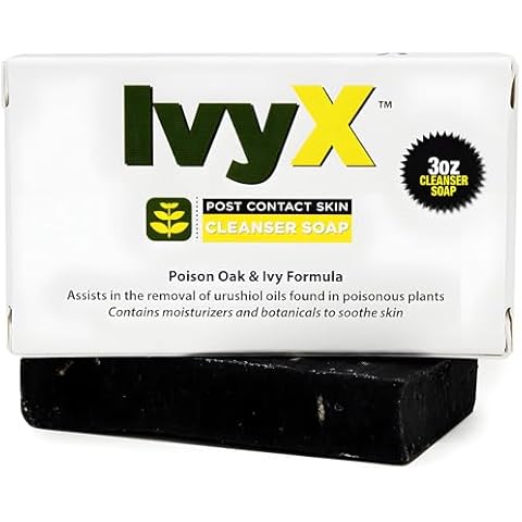 CoreTex Ivy X Cleanser Natural Poison Ivy Soap Bar (Large) - USA Hand-Made Soap for Poison Ivy, Poison Oak, & Poison Sumac Relief - Use After Contact to Remove the Itch Before it Starts Cover