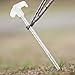 BESPORTBLE 8pcs Heavy Duty Tent Stakes for Camping Construction Design for Garden Awnings and High Wind Conditions