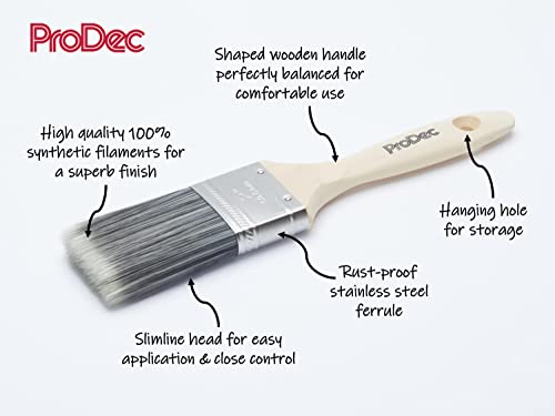 ProDec Decorator 5-teilig, Synthetisches Pinselset für Streicharbeiten – Ansicht 2