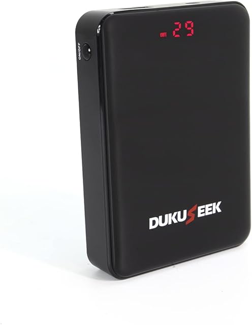 Rechargeable 7.4V 7500mah Lipo Battery for DUKUSEEK Men's Heated Vest Jacket Coat