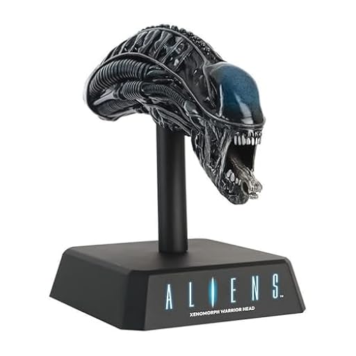 Hero Collector Eaglemoss Alien: Xenomorph Head Prop Réplica | Alien & Predator Movie Museum | Réplica de modelo | Ya disponible en tu tienda friki favorita! En mundofriki.es!