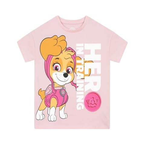 T-Shirt Fille Paw Patrol Skye Cover