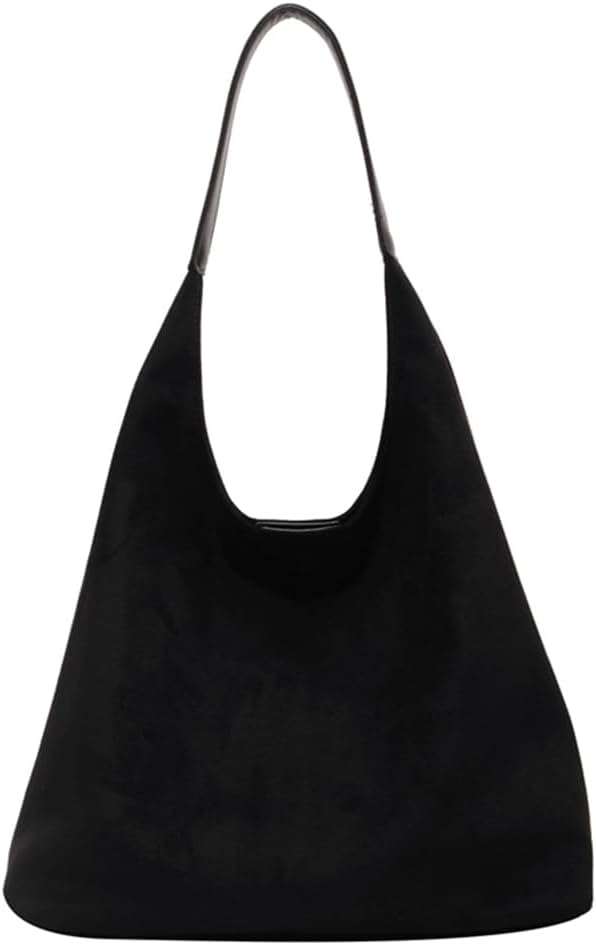 Werk Tas Dagelijks Gebruik Suède Tote Tas Voor Vrouwen – Trendy Slouchy Handtas, Schoudertas Met Magnetische Sluiting | 38x25x16 Cm, Suède En PU Suède Hobo Tas Werk Tas Dagelijks Gebruik Suède Tote Tas Voor Vrouwen – Trendy Slouchy Handtas, Schoudertas Met Magnetische Sluiting | 38x25x16 Cm, Suède En PU Suède Hobo Tas