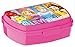ALMACENESADAN 2056 Sandwichera Restangular Multicolor Disney Princesas Forever; Producto de plástico Reutilizable; Libre BPA; Dimensiones Interiores 16,5x11,5x5,5 cm