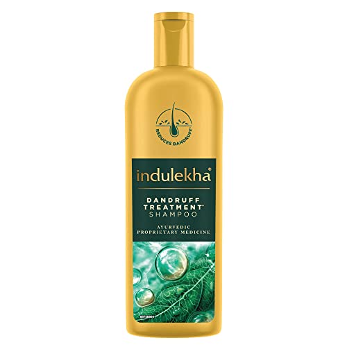 Indulekha Anti Dandruff Shampoo 340 ml|| for Dandruff Control|| With Pudina| Amla|| Rosemary OIl - Paraben Free|| For Men & Women