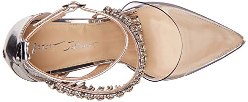 Betsey Johnson Womens Sb-Maze Pump, Silver, 6 Us #TOP4