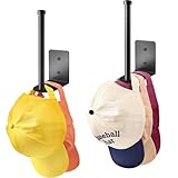 STYLISHT RV Accessories Hat Organizer: Camper Accessories 2 Pack - Hat Rack for RV Essentials Lovers - Perfect for Camper Accessory and Home Organization - Hat Rack for Wall