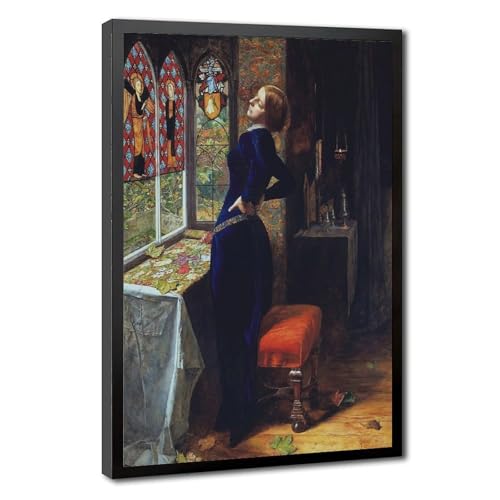 Toile Mariana John Everett Millais cadre suspendu 50,8x76,2 cm WCYB