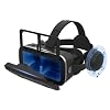 VR Brille für 3D Filme Video Movie Game Brille VR Brille Kompatibel mit 4,5 ~ 7,4 Zoll Smartphones.
