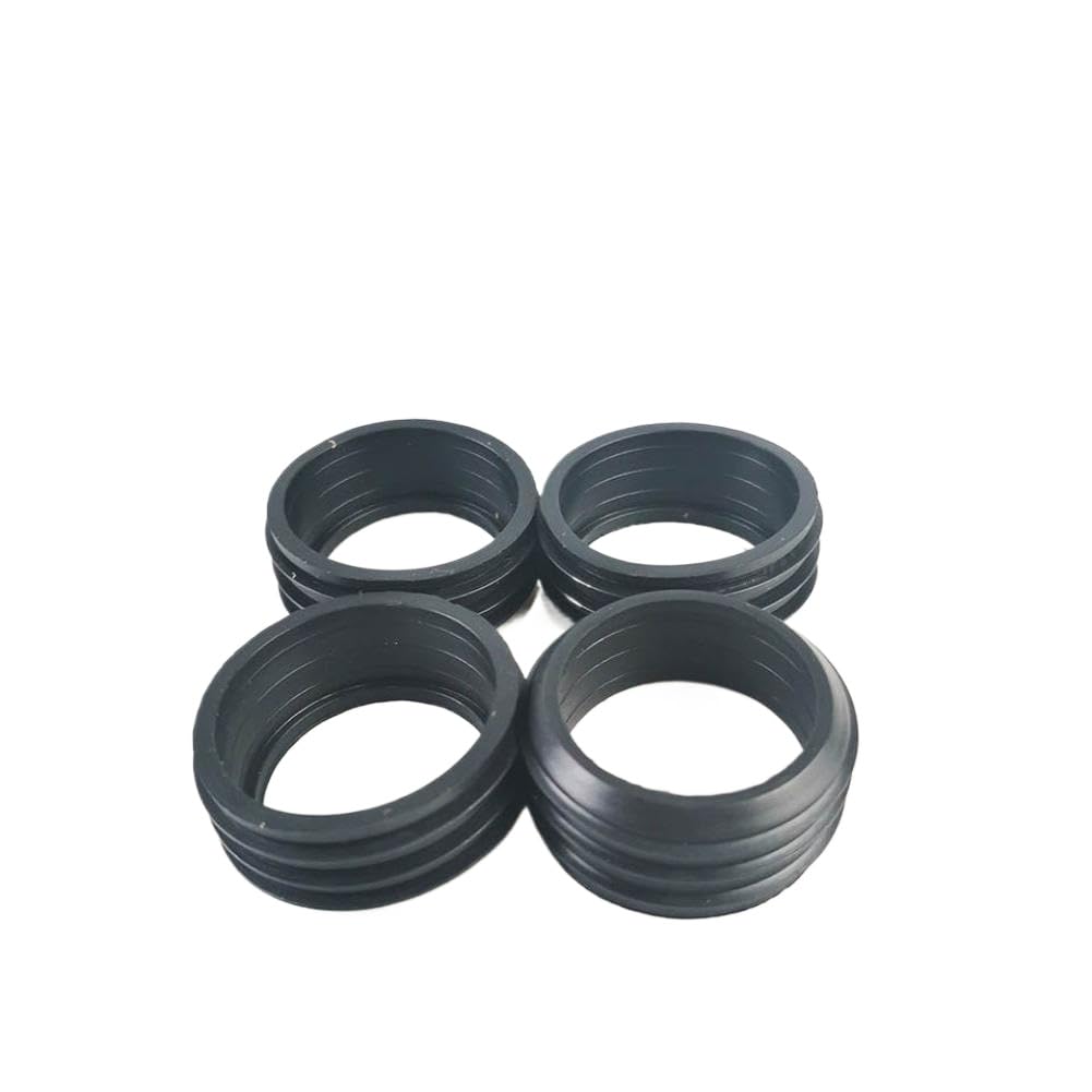 Intake Manifold Seal Set of 4 Compatible with Beetle A3 1.4L 1.6L TDI and Petrol Engines for Part Numbers 06A133227B 06A133227D