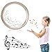 Bead Drum, Colour Transparent Maple Bead Drums Musical Instrument Percussion