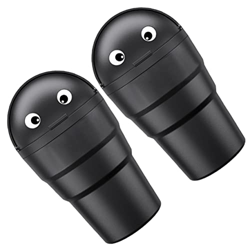 Poubelle de voiture anti odeur lot de 2 bacs plastiques pour déchets