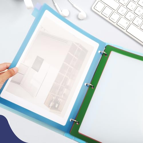 Intercalaires transparents format lettre pour organisation classeur de bureau - 5