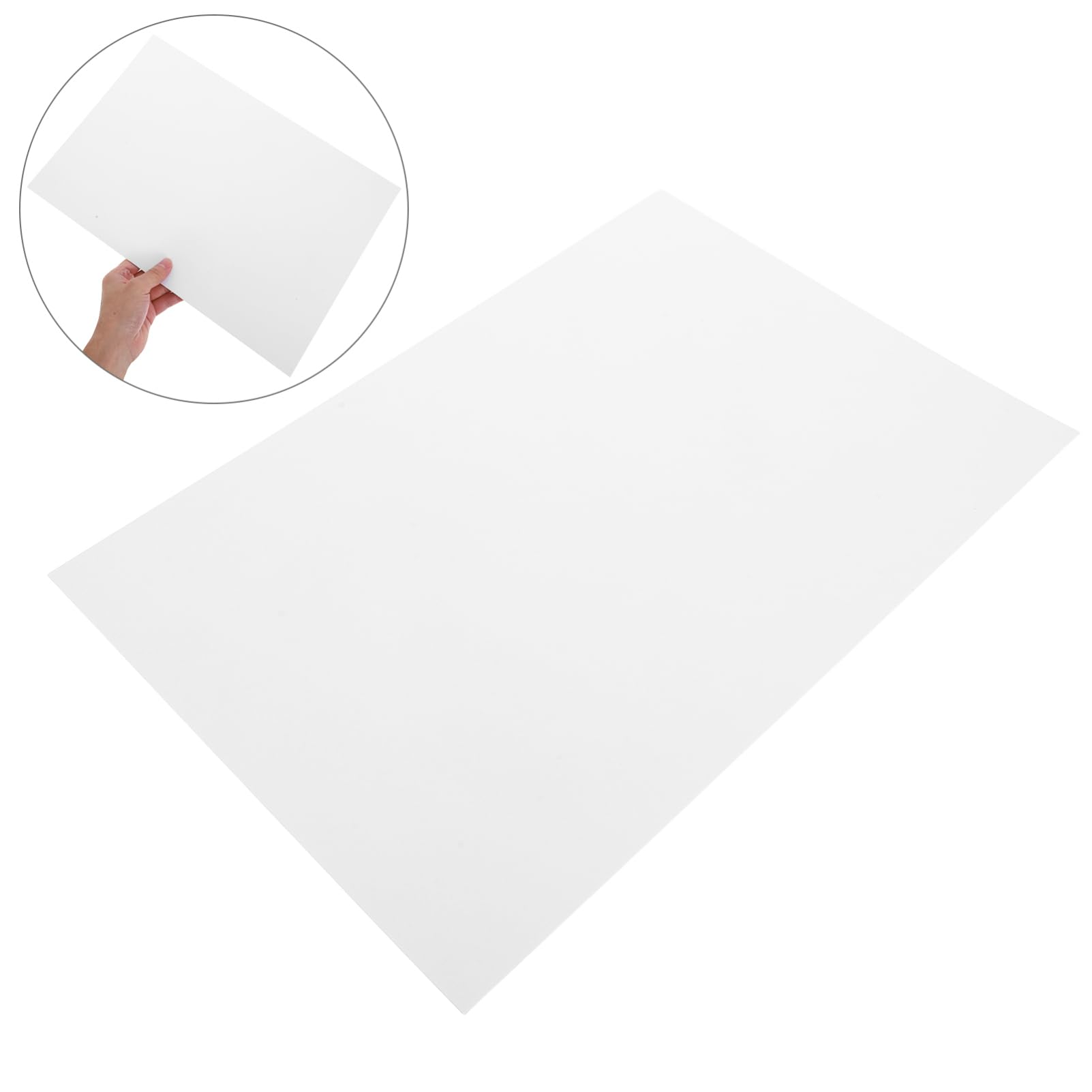 Papier Aquarelle Texturé Blanc 8k 600g, Lot de 10 Feuilles