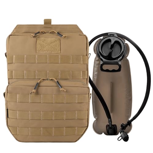 VOTAGOO GEAR Tactical Molle Hydration Pack with 3L Inner Bladder