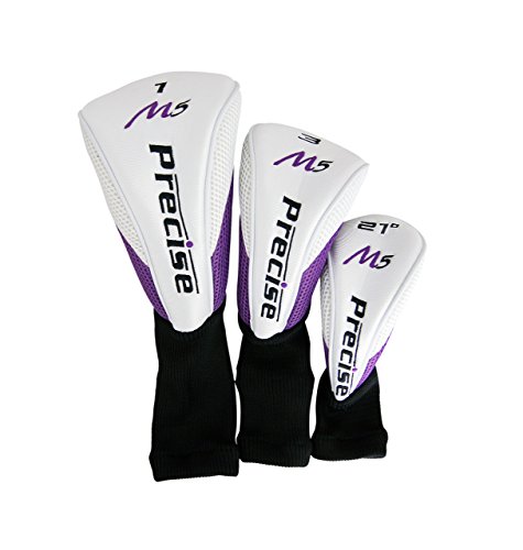 Precise 44000-PUR-LRH M5 Ladies Womens Complete Right Handed Golf Clubs Set Includes Titanium Driver, S.S. Fairway thumb #6