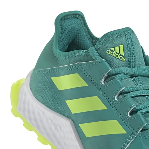 adidas Unisex Kinder Hockey Youngstar, Pure Teal/Lucid Lemon/Core Black, 38 EU
