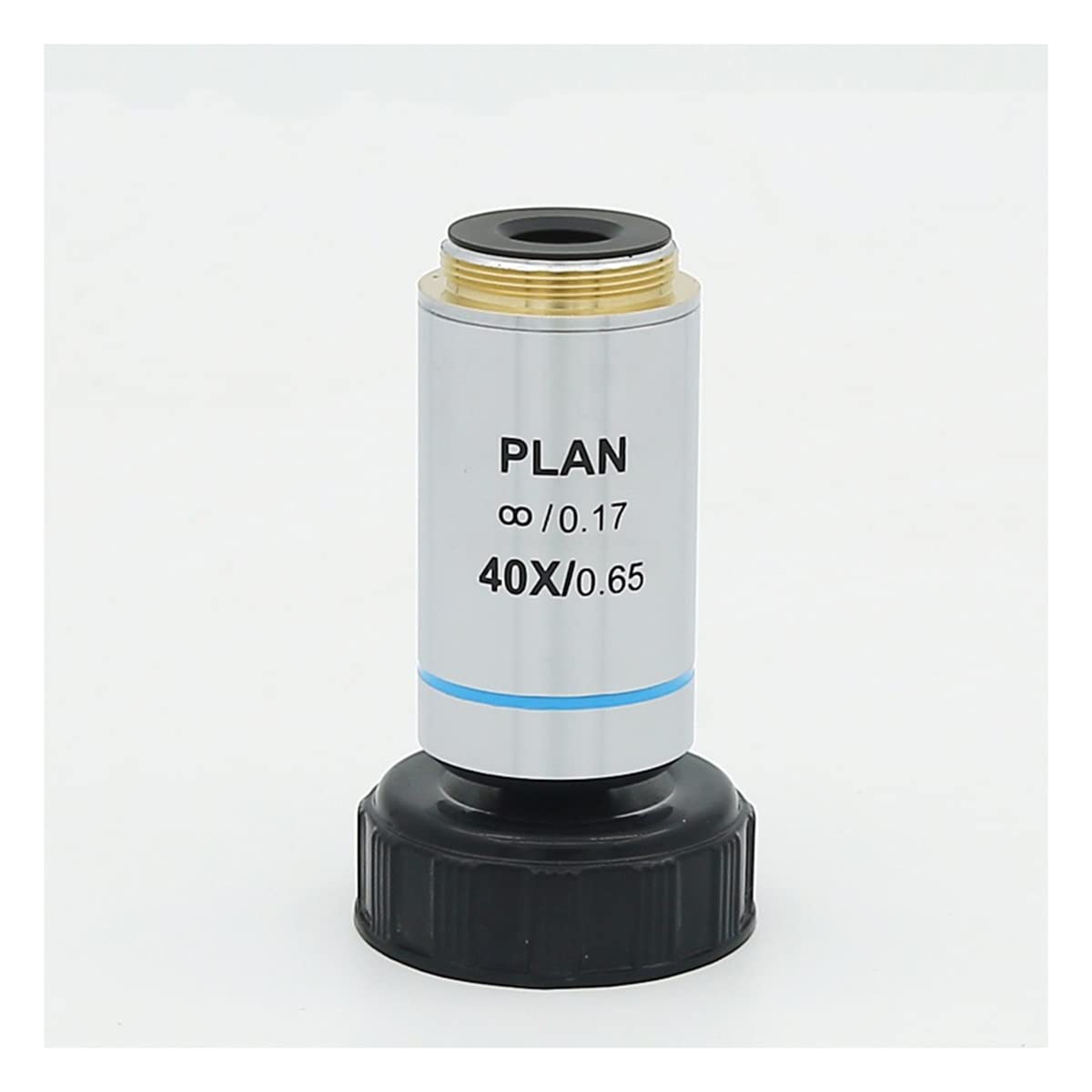Microscope 4X 10X 20X 40X 100X 195 Achromatic Objectives(Infinity 40X)