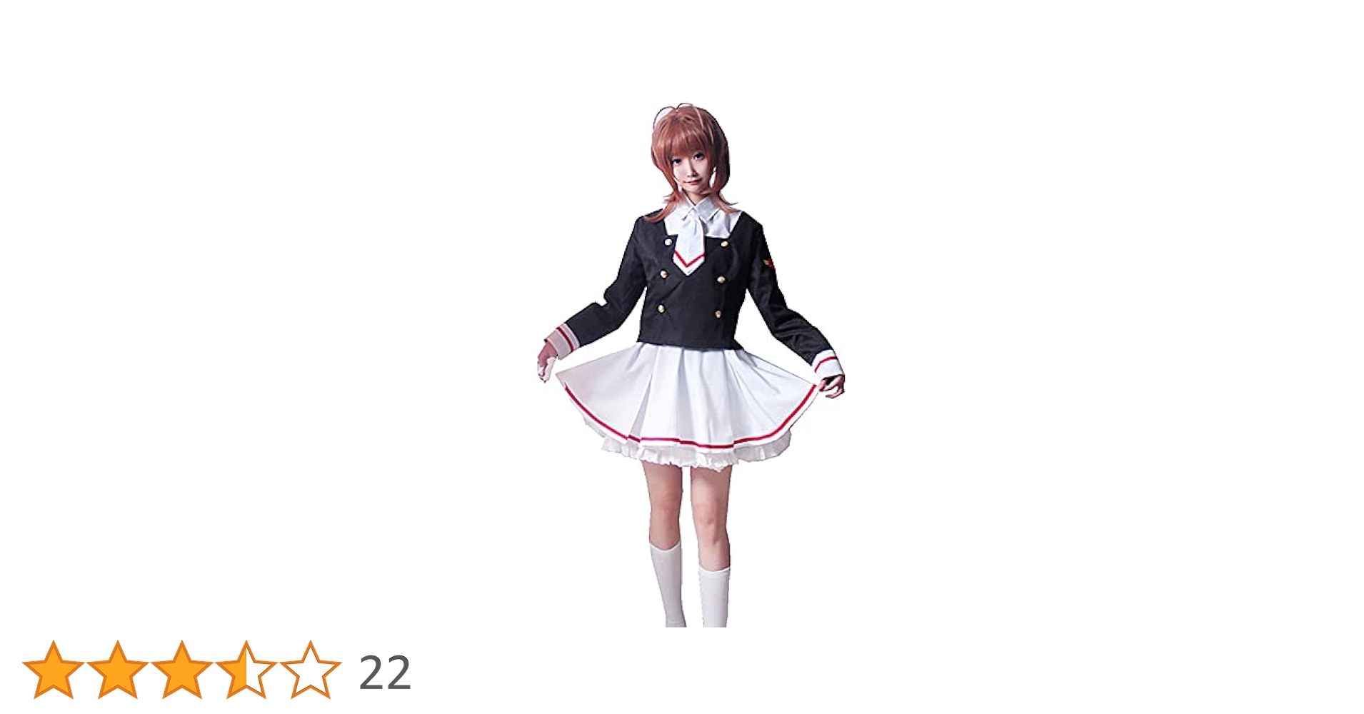 カードキャプターさくら 木之本 桜 夏 制服 コスプレ 衣装 M カードキャプターさくら 木之本桜 コスプレ衣装 友枝中学校 夏の