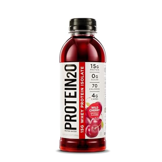 Protein2o Flavored Protein Water, Berry Splash, 12 pack