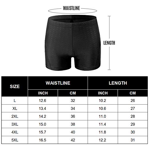 KKmoon Calção de banho masculino ajustável com cordão Calções de banho Calções de banho Calções de p