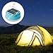 Vestamore Outdoor Camping Solar Lights Lamp, Touch Switch, 6000Mah Battery, High Capacity Rechargeable Bulb, Abs Material, Great for Outdoor Activities and Emergency Use