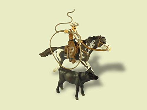 SCHLEICH Cowboy 41340 Scenery Pack de collection aux finitions premium pour vitrine