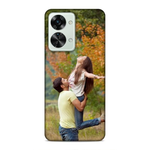 Image of Polycarbonate Customised Mobile Back Case for Oneplus Nord 2T 5G (Own Photo with Frame, Name, Text, Font, Color), 3D Printed Hard Mobile Back Cover for Oneplus Nord 2T 5G, Multicolor