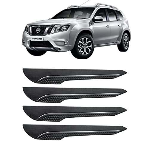 Image of AOSIS-Car Bumper Protector /Bumper Guard for Nissan Terrano with Single Chrome Stripe (4-Pcs)