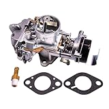 SeaEagles Autolite 1100 1 Barrel Carburetor With Hot Air Choke Compatible with Ford Mustang Falcon 170 200 6 cylinder Engines 1963-1969