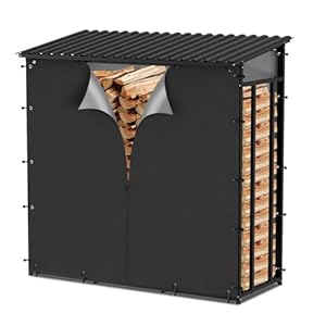 Isoisl DCP Kaminholzregal 185x70x185 cm