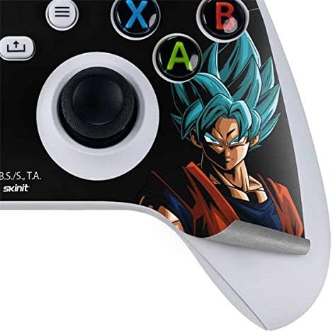 Skinit Decal Gaming Skin Compatible with Xbox Series S Controller - Officially Licensed Dragon Ball Super Goku Design