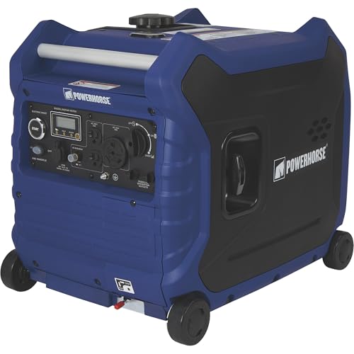 Powerhorse Inverter Generator - 4500 Surge Watts, 3500 Rated Watts, Electric Start, EPA and CARB Compliant, Model# LC4500i