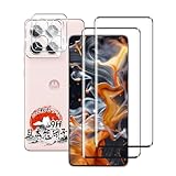 用 Motorola EDGE 60 Pro/moto edge 60s Pro ガラスフィルム ２枚 + カメラ保護 ２枚 【国産旭硝子素材】 用 Moto EDGE 60 Pro フィルム 硬度9H 用 モトローラ EDGE 60 Pro 保護フィルム 耐衝撃 用 EDGE 60 Pro 液晶ガラス 全面保護 飛散防止 高透過率 全面吸着 気泡なし 簡単貼り付け ケースに干涉なし