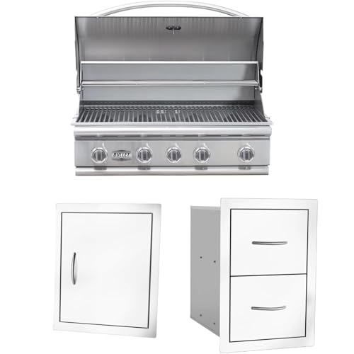 Bullet Stainless Steel Outdoor Grill Kitchen Set