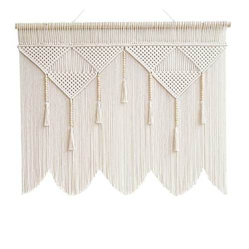 Tapisserie nordique macramé bohème LIJUCAI rideau séparation 100x120cm