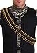 Fun Costumes Rambo Bullet Belt 56 Inch Long Military Costume Accessory for Adults - Cosplay, Halloween Costume Exclusive (Standard Gold) Standard