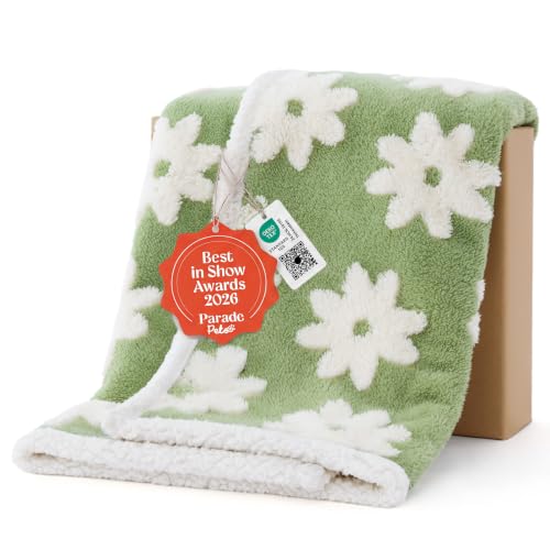 LE SURE Waterproof Blanket for Bed Cute Cozy 3D Jacquard, Twin（60x80）