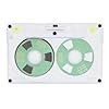 Miuterzxv Blank Cassette Tapes for Audio Recording, Type I Ferric Low Noise High Output Tapes with 46 - Minute Capacity, Metal Wheel Design in Durable PC Casing for Music Enthusiasts and (Green) #1