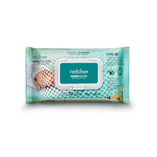 FEELCLEAN Toalha Umedecida Recem Nascido 50Un